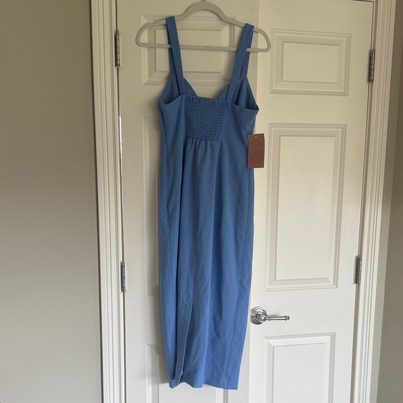 NWT BHLDN Sky Blue Midi Dress - Picture 4 of 5